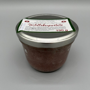 Wildleberpastete 190g