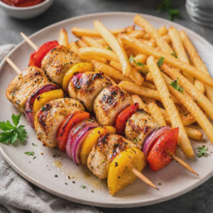 Putenspieß Putenspiess Fleischspieß Spiess