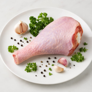 Putenunterkeule mit Haut und Knochen Familie Rotheneder